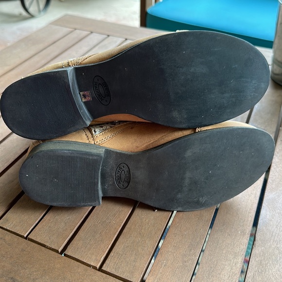 Steve Madden tan leather with lace boots! Excellent condition! Size 7.5 - Picture 6 of 7